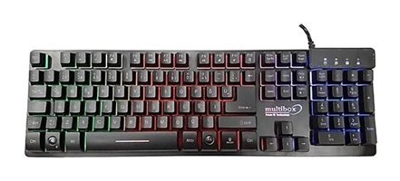 Multibox Mb-Kyb01 Türkçe Q RGB 105 Tuşlu Black Kablolu Siyah Mekanik Gaming Klavye