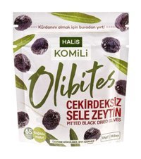 Komili Tuzlu Sele Siyah Zeytin Paket 8x15 gr