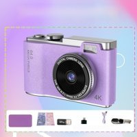 Tuomeng Full HD Kompakt Dijital Fotoğraf Makinesi Mor