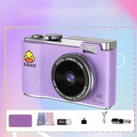 Tuomeng Full HD Kopmakt Dijital Fotoğraf Makinesi Lila