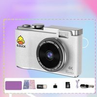 Tuomeng G.Duck Full HD Kompakt Dijital Fotoğraf Makinesi Gümüş