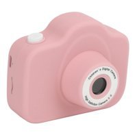 Dpofirs Mini Full HD Kompakt Çocuk Dijital Fotoğraf Makinesi Pembe