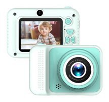 Vkemall Mini Full HD 20 MP Kompakt Çocuk Dijital Fotoğraf Makinesi Yeşil