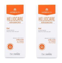 Heliocare Advanced 50 Faktör Tüm Ciltler İçin Nemlendirici Suya Dayanıklı Yüz Güneş Kremi 2x50 ml