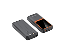 Suni̇x Pb-70 20000 mAh Hızlı Şarj Dijital Göstergeli Lightning & Type C Powerbank Siyah