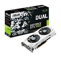 Asus DUAL-GTX1060-O6G GTX 1060 6 GB GDDR5 PCI-Express 3.0 DirectX 12 2 Fanlı 192 Bit Nvidia Ekran Kartı