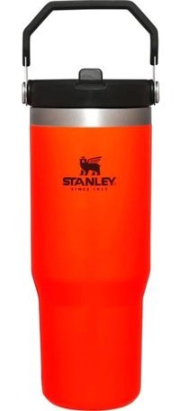 Stanley The Iceflow Flip Straw Paslanmaz Çelik 890 ml Pipetli Outdoor Bardak Termos Kırmızı