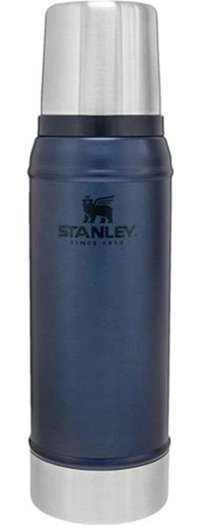 Stanley Classic Paslanmaz Çelik 750 ml Outdoor Matara Termos Mavi