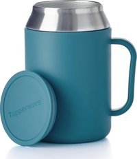 Tupperware Paslanmaz Çelik 350 ml Outdoor Matara Termos Mavi