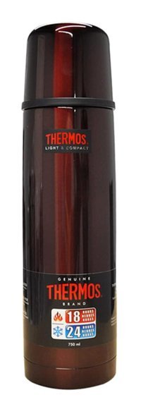 Thermos FBB-750 Staltermos Classic Paslanmaz Çelik 750 ml Outdoor Matara Termos Kırmızı