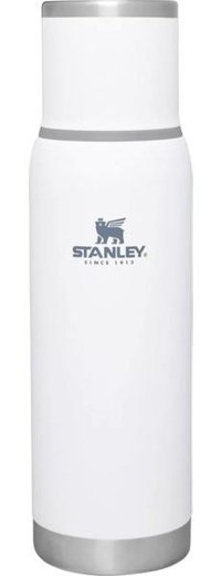 Stanley Adventure Paslanmaz Çelik 1 lt Outdoor Matara Termos Beyaz