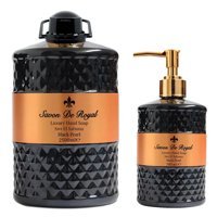 Savon De Royal Luxury Black Pearl Sıvı Sabun 2.5 lt + Savon De Royal Luxury Black Pearl Sıvı Sabun 500 ml