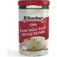 Kaanlar Tam Yağlı Çiftlik Beyaz İnek Peyniri 900 gr