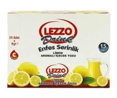 Lezzo Limon Aromalı İçecek Tozu 24x9 gr