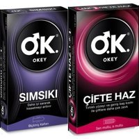 Okey Sımsıkı-Çifte Haz Prezervatif 2x10'lu