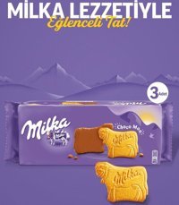 Milka Choco Moo Çikolatalı Bisküvi 3x200 gr