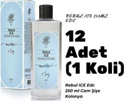 Rebul Ice Cam Şişe Kolonya 12x250 ml