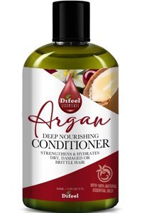 Difeel Essentials Argan Yağlı Sülfatsız Besleyici - Nemlendirici Kuru Saçlar İçin Unisex Saç Kremi 360 ml