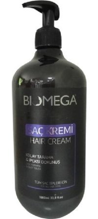 Biomega Kolay Tarama Tüm Saçlar İçin Unisex Saç Kremi 1000 ml