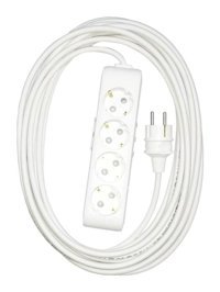 Viko Multi-Let 4'lü Soket 9 metre USB Kablolu Çiftli Akım Korumalı Priz