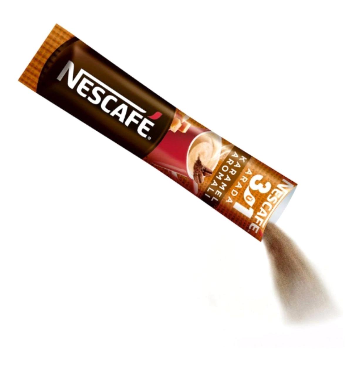 Nescafe 3'ü 1 Arada Karamelli 17.6 gr 288 Adet Hazır Kahve