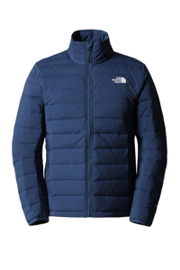 The North Face Belleview Stretch Down Softshell Gore Tex Su Geçirmez Fermuarlı Polyester Erkek Outdoor Mont Lacivert