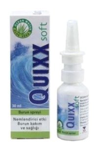 Quıxx Soft İzotonik Okyanus Suyu Tekli Burun Spreyi 30 Ml