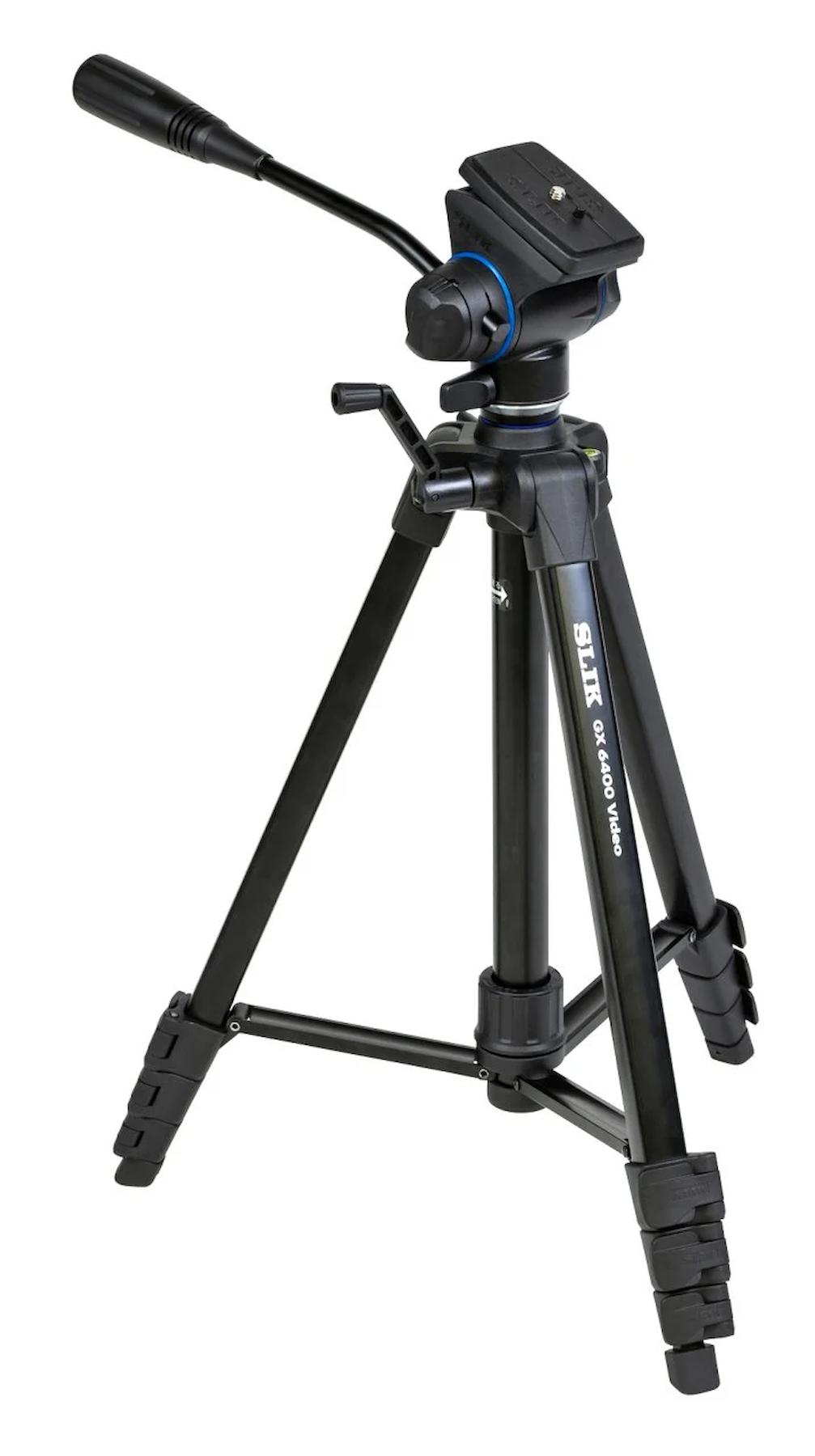 Slik GX-6400 Masaüstü 3 Kademeli Video Head Tripod 158 cm