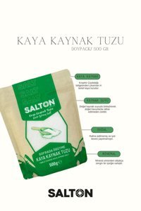 Salton İyotsuz Kristal Kaynak Tuzu Paket 500 gr