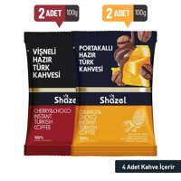 Shazel Portakal-Vişne Türk Kahvesi 400 gr