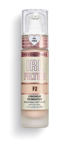 Revolution IRL Filter Longwear F2 Likit Şişe Fondöten 23 ml