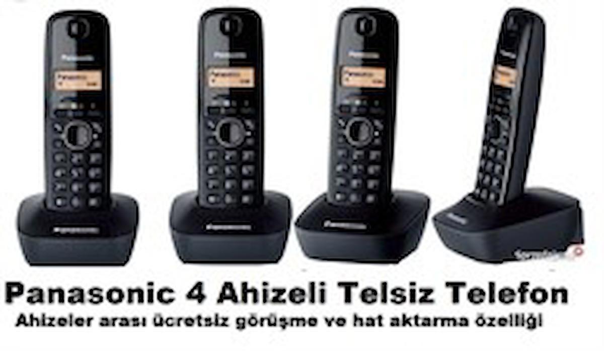 Panasonic KX-TG1614 4 Ahizeli Ekranlı Kablosuz Telsiz Telefon