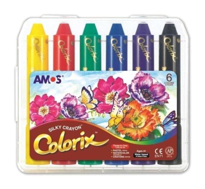 Amos Colorix Aquarelle CRX5PC6 6'lı Kalem Pastel Boya