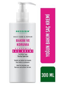 Novocrin Placenta Buğday Özü Besleyici Saç Kremi 300 ml