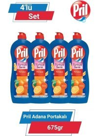 Pril Adana Portakalı Kokulu Sıvı El Bulaşık Deterjanı 4x675 ml