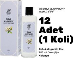 Rebul Manolya Cam Şişe Kolonya 12x250 ml