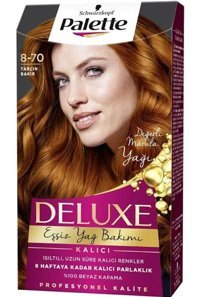 Palette Deluxe 8.70 Tarçın Bakır Amonyaksız Krem Saç Boyası 50 ml