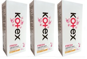 Kotex Fresh 48'li 3 Adet Uzun Günlük Ped