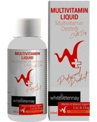 Whiteveterinay B Vitamini Tüy Sağlığı Yavru-Yetişkin Kedi Vitamini Likit 100 ml