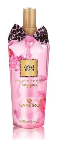 Sansiro Sweet Heart Şekerli Kadın Vücut Spreyi 150 ml