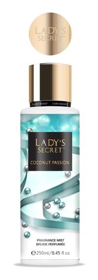 Lady's Secret Coconut Passion Hindistan Cevizi Kadın Vücut Spreyi 250 ml