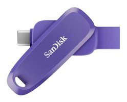 Sandisk Phone Drive SDDDC6-512G-G46PO Mini Çift Taraflı USB 3.2 Gen 1 Type A-Type C 512 GB Flash Bellek Mor