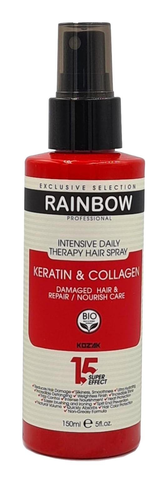 Rainbow Onarıcı Islak Görünümlü Keratinli Hafif Saç Spreyi 150 ml