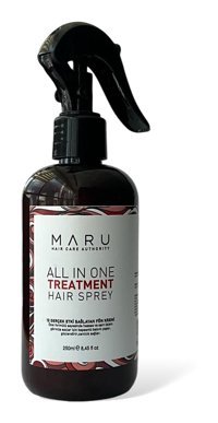 Maru All In One Şekillendirici Islak Görünümlü Keratinli Güçlü Saç Spreyi 250 ml