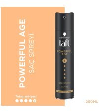 Schwarzkopf Taft Powerful Age No: 5 Dolgunlaştırıcı Islak Görünümlü Provitaminli Güçlü Saç Spreyi 250 ml