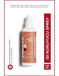 Enzym Cosmetics Isıdan Koruyucu Islak Görünümlü Keratinli Güçlü Saç Spreyi 200 ml