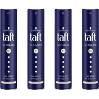 Schwarzkopf Taft Ultimate Sabitleyici Islak Görünümlü Provitaminli Güçlü Saç Spreyi 4x250 ml