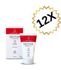 Deotak Classic Pudrasız Ter Önleyici Antiperspirant Krem Unisex Deodorant 12x35 ml