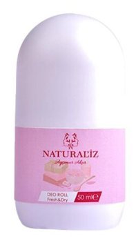 Natural'iz Beauty Yasemin Pudrasız Ter Önleyici Organik Roll-On Kadın Deodorant 49 ml