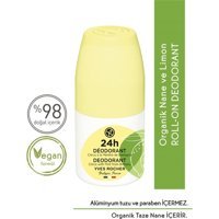 Yves Rocher Organik Pudrasız Ter Önleyici Organik Roll-On Unisex Deodorant 50 ml